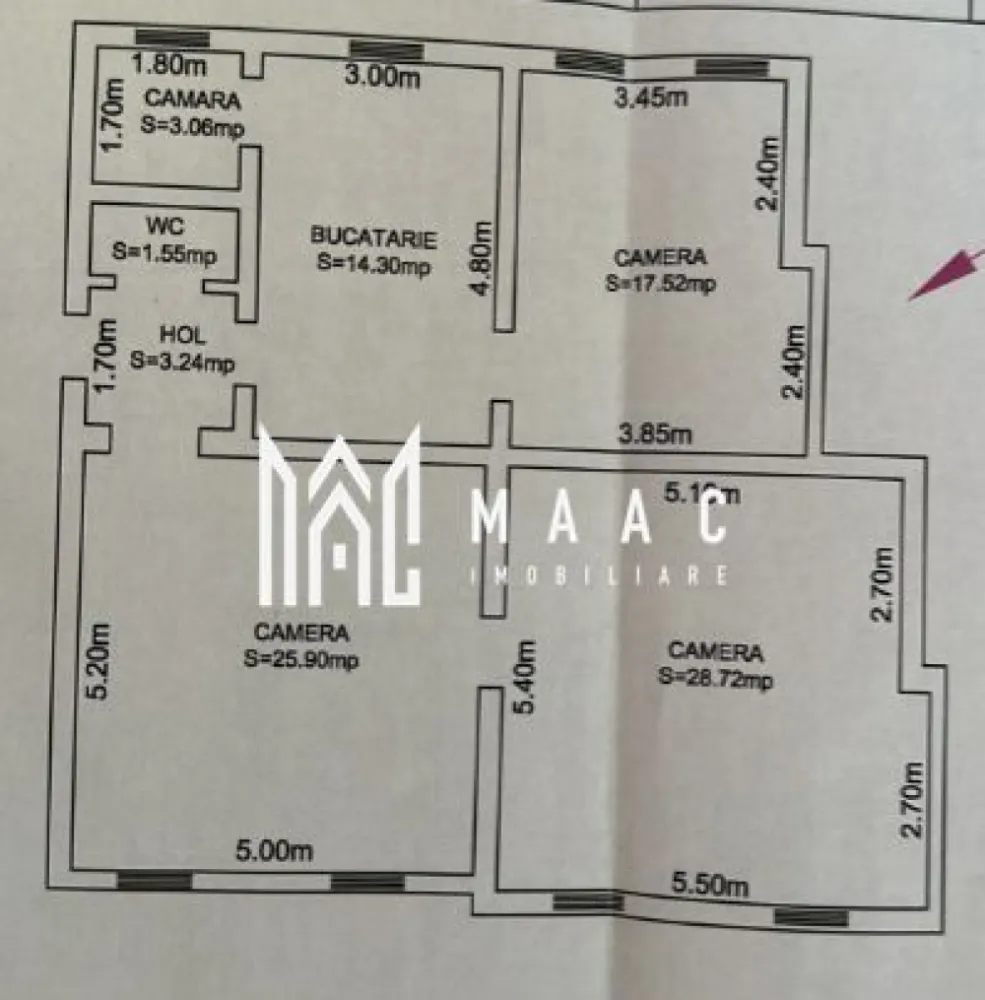 Spatiu birouri I 94mp I Renovat I Central - Calea Dumbravii