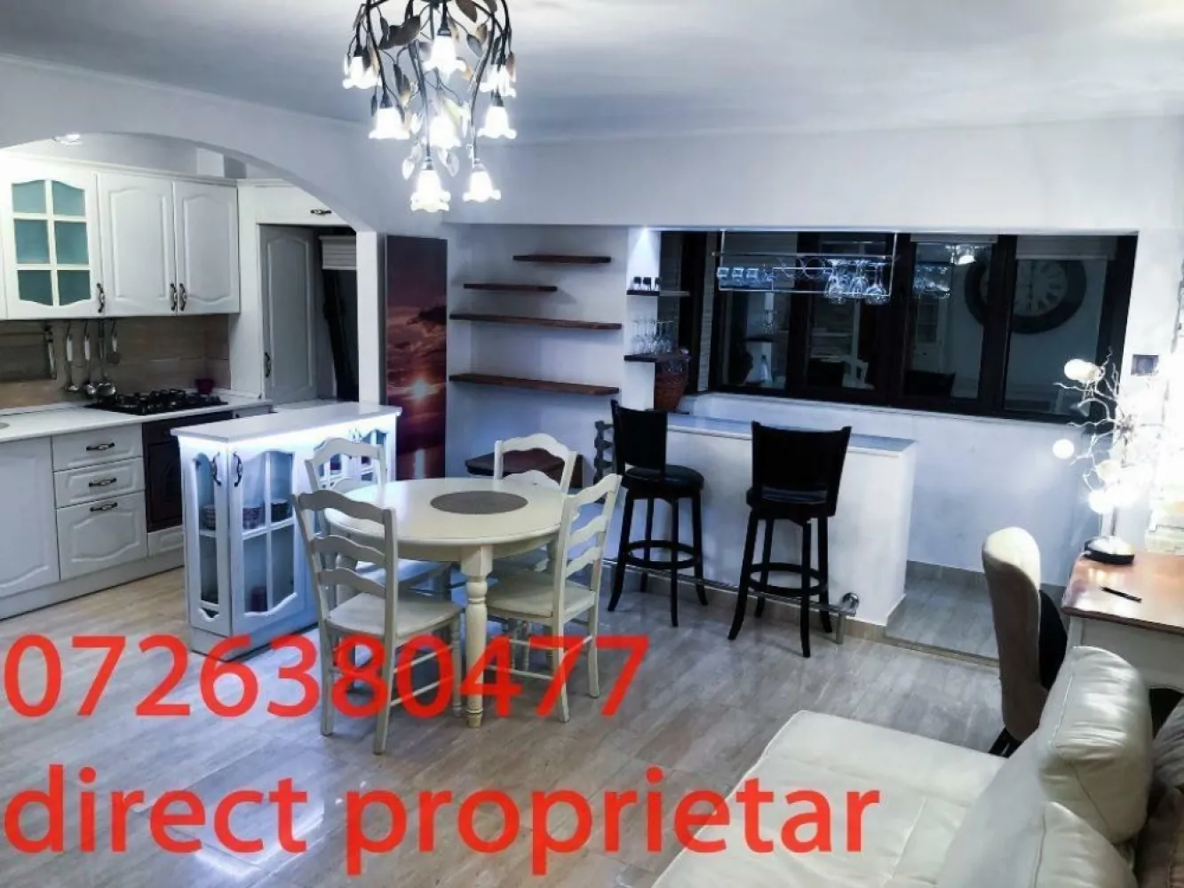 vand garsoniera lux - Garsoniera este de exceptie, mobilata si utilata, cu finisaje si dotari de lux:
Mobilier de lemn, podea de travertin, masina de spalat, televizor, frigider, bar, internet, sifonier foarte spatios, multe spatii de depozitare. Se vinde cu tot ce este inauntru.
Blocul este in curs de reabilitare. Zona este relativ linistita. Este aproape de metrou Timpuri Noi plus alte mijloace de transport.
