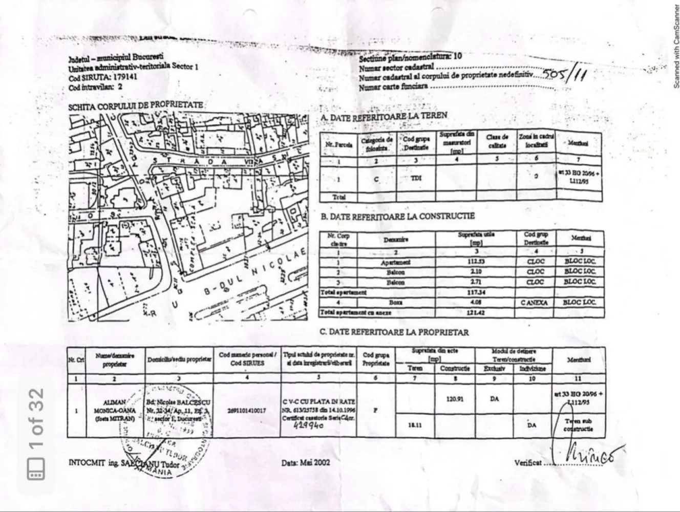 Vand schimb Apartament 4 camere Universitate, ultracentral proprietar - Apartament 4 camere, renovat parțial, în zona Universitate – Bd. Nicolae Bălcescu, la preț foarte bun!

Descriere:
Se vinde apartament de 4 camere situat în zona Universitate, pe Bd. Nicolae Bălcescu, langa biserica italiana, blocul are intrarea din bulevard, cu o suprafață generoasă de 122 mp. Apartamentul se află la etajul 3 din 9, într-un bloc construit în 1939, cunoscut sub numele de Blocul Victoria. 

**Detalii:**
- 4 camere spațioase
- 2 grupuri sanitare
- Bucătărie separată
- 2 balcoane
- 2 intrări
- Vedere pe spate, liniștită
- Suprafață utilă: 122 mp
- Loc de parcare în spatele blocului
- 2 lifturi în bloc

**Bonus- Boxă la subsol:** 
Apartamentul include și o boxă spațioasă la subsol, ideală pentru depozitarea diverselor obiecte, având acces direct din interiorul clădirii. O opțiune practică și utilă pentru suplimentarea spațiului de locuit.

**Îmbunătățiri recente:**
- Instalatie electrică și sanitară schimbate
- Renovare parțială deja începută

Prețul:
- Preț foarte atractiv, având în vedere că apartamentul se află în zona km 0 din Romania. Aceasta reprezintă o oportunitate rară într-o zonă ultracentrală deosebit de căutată.

**Zona Universitate – Km 0 București**

Apartamentul este situat în inima Bucureștiului, aproape de toate atracțiile și facilitățile importante ale capitalei. Iată câteva dintre zonele de interes din apropiere:

- **Universitatea din București** – la câțiva pași, un important centru educațional și cultural.
- **Teatrul Național București** – pentru iubitorii de cultură și artă, la doar câteva minute distanță.
- **Bulevardul Nicolae Bălcescu** – o arteră principală ce leagă mai multe zone de interes și oferă acces rapid spre alte zone ale capitalei.
- **Parcul Cișmigiu** – un loc ideal pentru relaxare, sport sau plimbări în natură, la doar câteva minute distanță.
- **Piața Universității** – un nod important de transport, care oferă acces rapid la metrou (linia M2), autobuze și tramvaie, facilitând mobilitatea în întreaga capitală.
- **Piața Romană** – un alt punct de interes aflat la o distanță scurtă, cu multiple restaurante, cafenele și locuri de agrement.
- **Centrul Vechi** – la câteva minute, cu o viață de noapte vibrantă, restaurante, baruri și locuri de întâlnire.
- **Magazine și centre comerciale** – în zonă vei găsi magazine, galerii comerciale și multe opțiuni de shopping.
- **Ministerele și instituțiile publice** – majoritatea instituțiilor centrale și guvernamentale sunt situate în apropiere.
- **Muzee**: Muzeul Național de Artă al României și Muzeul de Istorie Naturală „Grigore Antipa” sunt accesibile din zonă.

---

Acestea sunt doar câteva dintre locurile și facilitățile pe care le oferă zona Universitate, o locație ideală pentru o viață activă, dar și pentru cei care doresc un acces rapid la toate punctele importante ale orașului.

Nu se accepta credit din cauza faptului ca blocul este prezent pe lista primariei cu cladirile cu risc seismic 1 propuse pentru consolidare.
Nu colaborez cu agentii.
Direct proprietar.

Ce se intampla in cazul consolidarii conform legii 212/2022

In cazul in care incepe procedura de consolidare, puteti sa va ganditi ca investiți într-un apartament de patru camere cu un potențial de apreciere semnificativă! Pe durata consolidării(2 ani) primăria oferă proprietarilor locuință mobilată și utilată, plus spațiu de depozitare pentru bunurile personale. După finalizarea lucrărilor, care inseamna inclusiv renovarea totala a apartamentului, trecerea imobilului in clasa fara risc seismic, RS 3, valoarea de vânzare a apartamentului va crește considerabil, de la 1800 euro la 3800-4000 euro pe metru pătrat, oferindu-vă o oportunitate excelentă de a maximiza rentabilitatea investiției."

Posibil schimb cu imobile in zona Bucuresti, Ilfov, Constanta sau variante cu avans autoturism maxim 70000 Euro. Pretul afisiat este negociabil pentru cash, pentru schimb sau variante discutam in functie de imobil sau autoturism.

Vizionările sunt posibile pe baza unei programări.
Astept sa ma contactati pentru intrebari, detalii sau oferte.