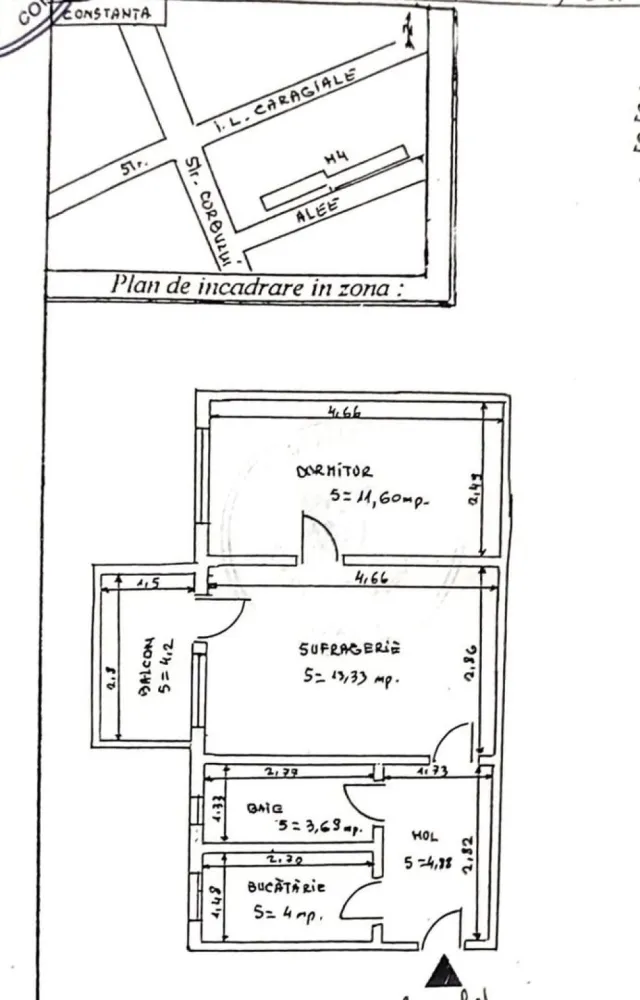 Direct Proprietar. Inel 2. apartament 2 camere, comfort 2 - Direct proprietar ,vând apartament cu 2 camere , confort 2 la etajul 4/4 . Cadastru și intabulare . 
Se accepta și credit imobiliar sau prima casa . 
Este izolat exterior și interior , balcon închis cu ușa și ferestre de termopan .
Apartamentul are incălzire în sistem de termoficare, gaze în curs de montare , aparat de aer condiționat cu funcție de răcire și incălzire , uși celulare noi , parchet, gresie și faianță , ușa metalică și interfon .
Se vinde parțial mobilat și utilat .
In apropiere școli, grădinițe, magazine , restaurant .
Rog seriozitate!