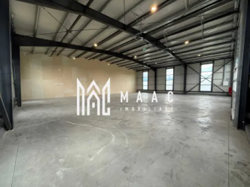 Hală logistică I 1200 mp I Acces TIR I Birouri I Tălmaciu