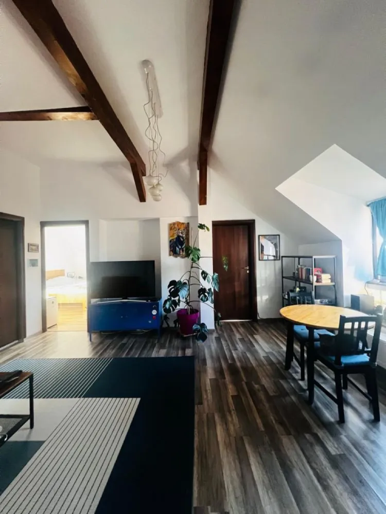 Inchiriere Apartament 3 camere zona armeneasca bucuresti - Apartamentul nostru se elibereaza :)

Se inchiriaza apartament cu 3 camere (73 mp) in cartierul Armenesc, sector 2, Bucuresti. 
 ⁃ Apartamentul se afla la ultimul etaj (mansardat) al unei case construite in perioada interbelica, pe o strada de case.
 ⁃ Compartimentare: 2 dormitoare, unul cu pat dublu (200 x 200), celalalt cu canapea extensibila si spatiu pentru birou, sufragerie, bucatarie separata si baie cu cada. In fiecare dormitor exista cate un spatiu mare de depozitare, util si ca dressing. Tavan inalt, > 3m, in fiecare camera. 
 ⁃ Utilitati: incalzire prin centrala de apartament Ariston, aparat de aer conditionat Daikin, frigider cu congelator Beko, cuptor electric, plita vitroceramica Electrolux, masina de spalat Indesit, smart TV Samsung, cablu TV si internet prin Vodafone. 
 - Se pot depozita bicicleta in curte. Strada cu parcare gratuita
 ⁃ Zona este foarte linistita, iar apartamentul primeste multa lumina naturala. 
 ⁃ In apropiere, distanta de mers pe jos: Calea Mosilor (4 min), Universitate/Teatrul National (15 min), Piata Romana (25 min). 

 ⁃ Prietenos cu fumatorii? nu. Prietenos cu animalele? da. 
 ⁃ Chirie lunara cu contract la ANAF: 780 eur . Vizionari se pot face incepand cu 20 decembrie (whatsapp la 07******82).