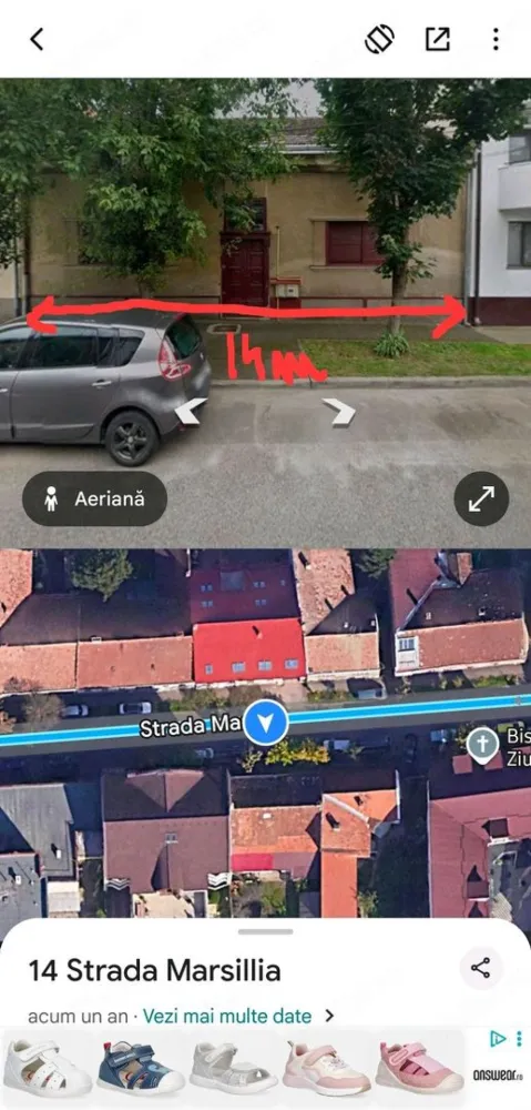 BRASADAS vinde casa individuala 5 cam in zona CENTRALA. - Agentia imobiliara BRASADAS vinde casa individuala in zona centrala cu curte, compusa din 2 apartamente individuale cu toate utilitatile.
Primul apartament are 2 camere, baie, bucatarie si camara, iar celalalt are 3 camere, bucătărie, beci sub casa.
Incălzirea se face cu gaz.
Www.brasadas.com.