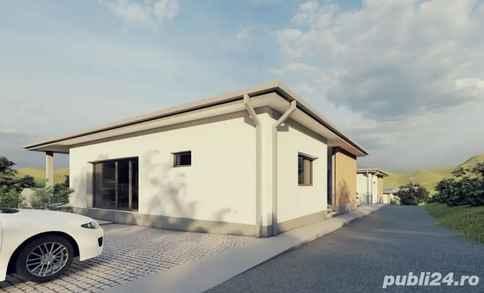 casa 120 m - Agentia imobiliara BRASADAS vinde ansamblu de 3 case situat in Popesti deal la 10 minute de gara Cluj

* se vinde semi finisat
* teren 600 m
* gaz , curent , apa , canalizare

www.brasadas.com.