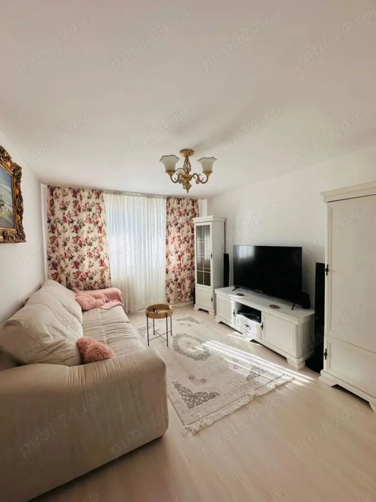 Inchiriere apartament decomandat 2 camere - Salutare! Inchiriez apartament de 2 camere, decomandat in Bucuresti, sector 6 Piata Veteranilor, statia de metrou Lujerului.

Se ofera spre inchiriere un apartament de doua camere, decomandat, situat in Aleea Zorelelor, sector 6, Bucuresti, la etajul 8 10, intr-un bloc linistit si curat.

Dotari si beneficii:

* Mobilat si utilat complet;
* Aer conditionat, 3 televizoare smart, sistem home cinema;
* Acces facil la mijloace de transport in comun (STB si metrou in imediata apropiere);
* Zona linistita, ideal pentru cuplu sau persoana singura.

NU SE ACCEPTA ANIMALE DE COMPANIE.

Pret fix 550 euro luna + garantie.
Rog seriozitate, multumesc!