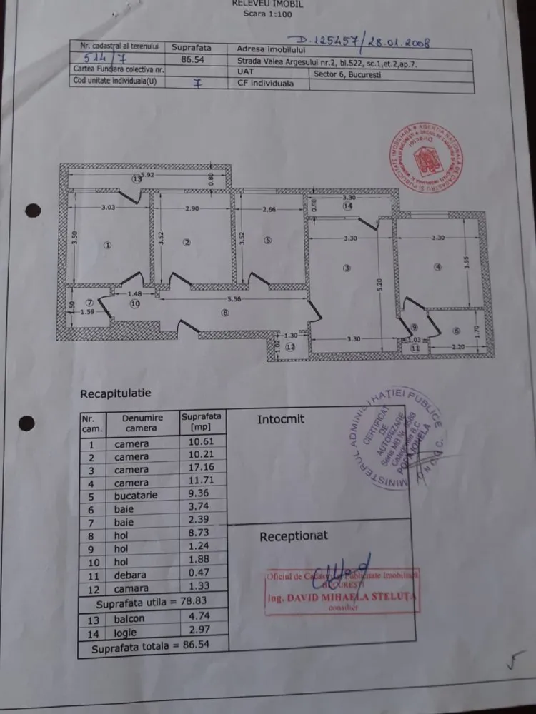 Vand apartament 4 camere Drumul Taberei - Vand apartament de 4 camere in zona drumul taberei, (str.Valea Argesului nr2) semidecomandat, (transformat in 3 camere).
Suprafata totala: 86,54 MP. 
Apartamentul are 2 balcoane, 2 grupuri sanitare si 2 debarale. Aer conditionat Romstal, instalatii sanitare Romstal, usi noi albe, zugravit nou. Apartamentul este situat la etajul 2/10.
Lipit de statia de metrou Constantin Brancusi.
Rel la tel!