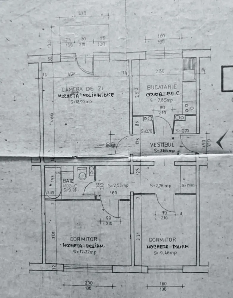 Apartament 3 camere