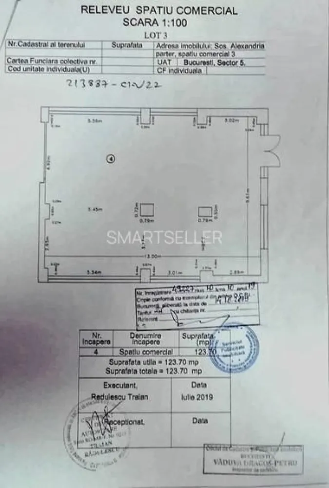 Bucuresti - Spatiu comercial foarte mare(124mp), vitrina, bloc nou din 2019, intersectie Rahova cu Alexandriei, stare excelenta, disponibil imediat. Preț ușor negociabil.
Alternativ ofer spre închiriere cu 2600e/luna ușor negociabil.