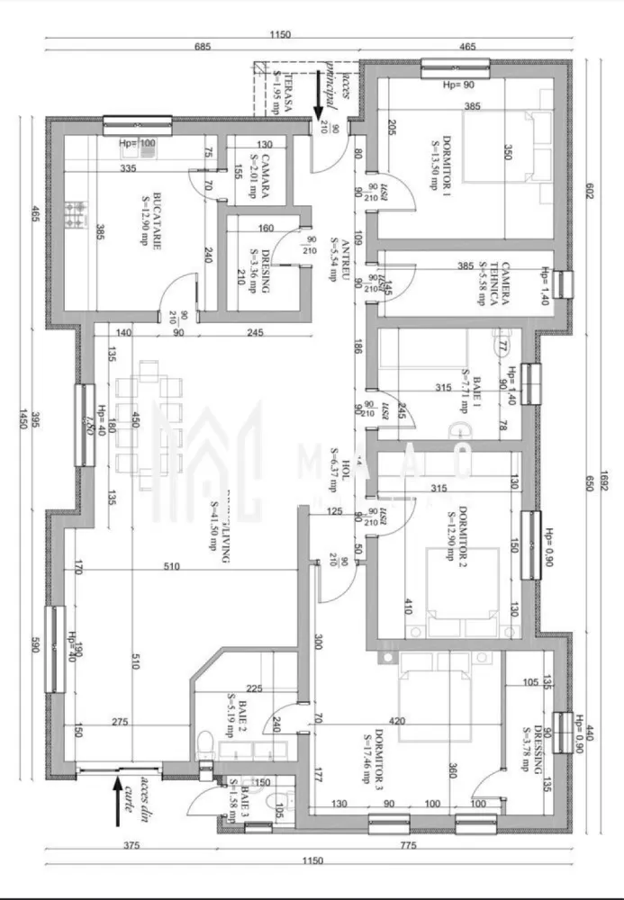 Black Friday Casă 4 camere I 140 mpu I Teren 820mp I Mediaș