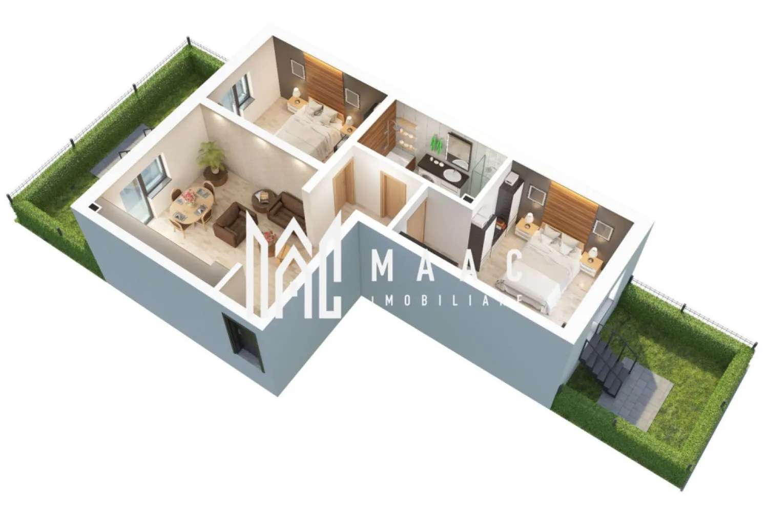 Apartament 3 Camere | Parter | Gradina | - Vanzare DIRECT de la DEZVOLTATOR | 0% COMISION

Apartamentul se preda finisat LA CHEIE!

Descoperiți un nou ansamblu rezidențial amplasat pe strada Doamna Stanca, ce se întinde pe un teren generos de 17.000 mp. Cu un design contemporan, ansamblul este compus din 8 blocuri moderne, oferind în total 236 de apartamente, variind de la două la trei camere, cu suprafețe cuprinse între 55 și 78 mp. Fiecare apartament se remarcă prin compartimentări eficiente și inteligente, prezentând o diversitate de 8 modele distincte.

La proiectarea ansamblului s-a urmărit crearea unui mediu prielnic, înconjurat de spații verzi generoase. Astfel, din întreaga suprafață de 1,7 ha a terenului, 3.400 mp sunt dedicate spațiilor verzi, 340 mp reprezentând zone de joacă amenajate, iar pentru confortul locuitorilor, am inclus 281 de locuri de parcare, circulații pietonale și auto bine delimitate. Toată infrastructura, inclusiv peisagistica, este meticulos amenajată de către dezvoltator. 
Poziționarea strategică a blocurilor asigură fiecărui apartament expunere însorită și o panoramă impresionantă către Munții Făgăraș și orașul Sibiu. În plus, în proximitatea ansamblului, veți găsi numeroase facilități precum magazine, zone de promenadă și acces facil la mijloacele de transport.

Calitatea primează, de aceea se utilizează doar materiale de construcție de înaltă calitate și se supervizează atent fiecare detaliu și etapă a construcției.

Investiția într-un apartament nou în acest ansnsamblul reprezintă o decizie pe termen lung, având potențialul de a genera venituri considerabile pe parcursul vieții dumneavoastră. Alegerea unei locuințe într-o zonă atât de privilegiată va stimula, cu siguranță, cererea pentru închiriere.

Pentru mai multe informatii specificati ca ati vazut anuntul cu ID: CP1946195.
