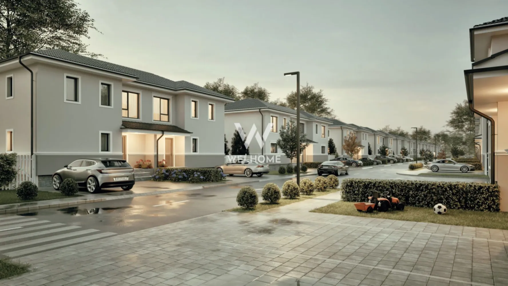 Casa tip duplex - 300 mp teren - Sura Mica - Situat într-un ansamblul rezidențial nou cu 100 de case, tip duplex si individuale, la doar câteva minute de Sibiu, acest duplex poate deveni acasă pentru tine.

- Suprafata utila: 102 mp
- Suprafata teren: 300 mp, curte libera: 219 mp
- La parter: living, bucatarie, baie, iesire pe terasa de 10 mp.
- La etaj: 3 dormitoare, baie, casa scarii.
- Pod de 61 mp.
- Predare LA ALB la INTERIOR: Pereți tencuiți, gletuiți, plus strat de amorsă, pardoseli cu șapă mecanizată, instalații electrice, tablou electric curenți tari și curenți slabi, instalație sanitară completă, fără obiecte sanitare, centrală termică Ariston de 24 kW, încălzire în pardoseală Uponor, infrastructură cablată pentru termostate, ușă la intrare.
- Casa se preda LA CHEIE la EXTERIOR: Fațade cu tencuială decorativă, tâmplărie din PVC cu 3 foi de sticlă și profil de 5 camere, glafuri la geamuri, pe exterior, contoare de utilități montate la limita de proprietate (apometru, electric, gaz), gard alb în stil american, cu poartă de acces pietonală, 2 locuri de parcare pavate cu dale din beton - în fața casei, alei și trotuare amenajate în jurul fiecărei locuințe.

Caracteristici constructie: Cadre din beton armat, zidărie portantă din cărămidă de 25 cm și compartimentări din cărămidă de 11,5 / 25 cm, duplexurile au perete dublu din cărămidă de 25 cm, cu strat termoizolant între unități, termoizolație cu polistiren de 15 cm, planșeu din beton inclusiv între etajul 1 și pod, acoperiș tip șarpantă din lemn, cu învelitoare din țiglă ceramică gri, terasă acoperită cu țiglă ceramică gri. 

Programeaza o vizionare! 

Pret: 155.000 euro + Tva 

* Se accepta plata cu credit ipotecar cu avans minim 25%. 
* Se accepta si plata cu criptomonede.