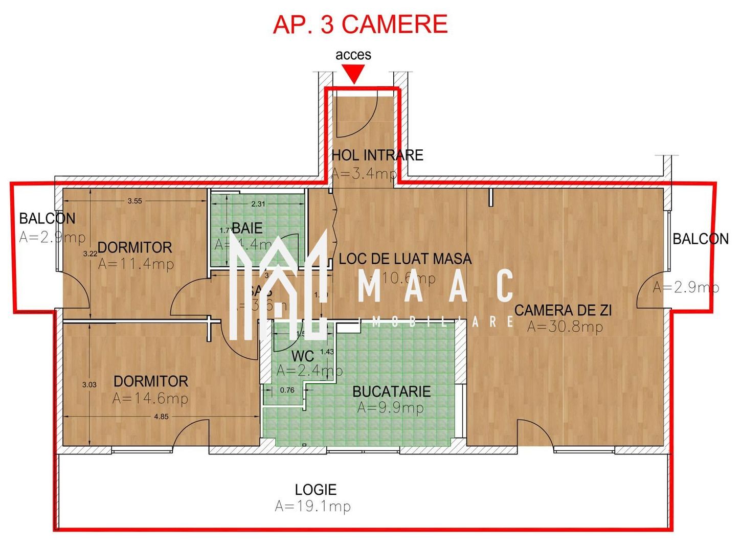Apartament modern I La cheie I 3 camere I Lift I Hipodrom