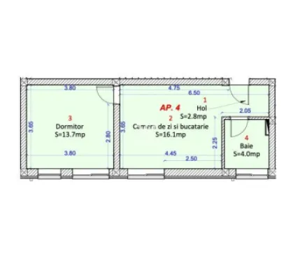 Apartament 2 camere - Selimbar Sibiu