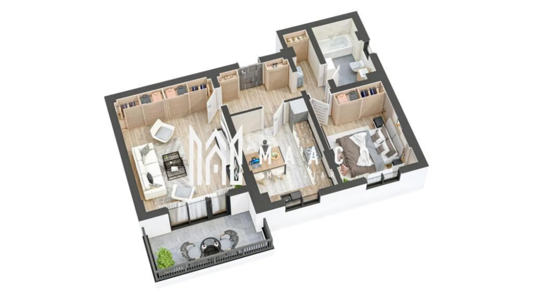 Apartament 2 camere I Nou I Decomandat I Balcon I Hipodrom - MAAC Imobiliare - Vă propune spre achiziție un apartament modern într-un proiect rezidențial nou Descoperiți apartamentul ideal, parte dintr-un ansamblu rezidențial de calitate, care combină confortul, siguranța și eleganța unui spațiu perfect compartimentat! Caracteristici principale 🏡 Suprafață utilă: 61 mp 🌅 Orientare: Sud – lumină naturală pe tot parcursul zilei 🏢 Etaj: 1 din 4 🚗 Parcare: Subterană - posibilitate de achiziționare Compartimentare inteligentă 🔹 Living generos, perfect pentru relaxare 🔹 Bucătărie decomandată, ideală pentru un spațiu organizat 🔹 Dormitor confortabil 🔹 Baie modernă, dotată cu geam de aerisire 🔹 Balcon cu acces din living, locul perfect pentru momente de relaxare Spații comune premium ✅ Casă a scării elegantă, placată cu granit și iluminată inteligent ✅ Acces securizat și interfon functional ✅ Trei ascensoare electrice de ultimă generație – funcționare silențioasă ✅ Curte interioară amenajată – loc privat de joacă pentru copii, cu nisip, tobogan, leagăne și bănci Finisaje și dotări premium - Ușă metalică antiefracție placată cu panou MDF Porta-Doors - Tâmplărie PVC cu 7 camere, geam termopan LOW-E, 3 foi de sticlă - Încălzire eficientă: centrală termică, calorifere din oțel și instalație PEX-AL-PE - Instalații electrice complete: tablou general, prize Schneider Sedna, pregătire pentru TV/Internet - Contorizare individuală: gaze, curent, apă Predare flexibilă – la alb sau la cheie 🔹 La alb: finisaje standard, pregătit pentru personalizare 🔹 La cheie: cu gresie, faianță, parchet, obiecte sanitare și uși de interior – finisaje alese de dumneavoastră în limita unui buget 📍 Locație ideală în cartierul Turnișor, cu acces facil către magazine, transport în comun și zona de Vest a orașului. 👉 Un apartament ideal pentru cei care caută un spațiu modern, confortabil și bine poziționat! Contactați echipa **MAAC Imobiliare** pentru detalii și programarea unei vizionări, specificând ID CP2500295! 📞✨ }}