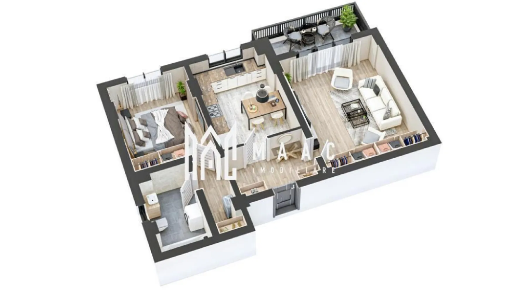 Apartament nou 2 camere I La cheie I 61 + 9 mp I Hipodrom - MAAC Imobiliare - Vă propune spre achiziție un apartament modern într-un proiect rezidențial nou Descoperiți apartamentul ideal, parte dintr-un ansamblu rezidențial de calitate, care combină confortul, siguranța și eleganța unui spațiu perfect compartimentat! Caracteristici principale Suprafață utilă: 61 mp Orientare: Sud – lumină naturală pe tot parcursul zilei Etaj: 1 din 4 Parcare: Subterană - posibilitate de achiziționare Compartimentare inteligentă Living generos, perfect pentru relaxare Bucătărie decomandată, ideală pentru un spațiu organizat Dormitor confortabil Baie modernă, dotată cu geam de aerisire Balcon cu acces din living, locul perfect pentru momente de relaxare Spații comune premium Casă a scării elegantă, placată cu granit și iluminată inteligent Acces securizat și interfon functional Trei ascensoare electrice de ultimă generație – funcționare silențioasă Curte interioară amenajată – loc privat de joacă pentru copii, cu nisip, tobogan, leagăne și bănci Finisaje și dotări premium - Ușă metalică antiefracție placată cu panou MDF Porta-Doors - Tâmplărie PVC cu 7 camere, geam termopan LOW-E, 3 foi de sticlă - Încălzire eficientă: centrală termică, calorifere din oțel și instalație PEX-AL-PE - Instalații electrice complete: tablou general, prize Schneider Sedna, pregătire pentru TV/Internet - Contorizare individuală: gaze, curent, apă Predare flexibilă – la alb sau la cheie La alb: finisaje standard, pregătit pentru personalizare La cheie: cu gresie, faianță, parchet, obiecte sanitare și uși de interior – finisaje alese de dumneavoastră în limita unui buget Un apartament ideal pentru cei care caută un spațiu modern, confortabil și bine poziționat! Contactați echipa **MAAC Imobiliare** pentru detalii și programarea unei vizionări, specificând ID CP2499993 }}