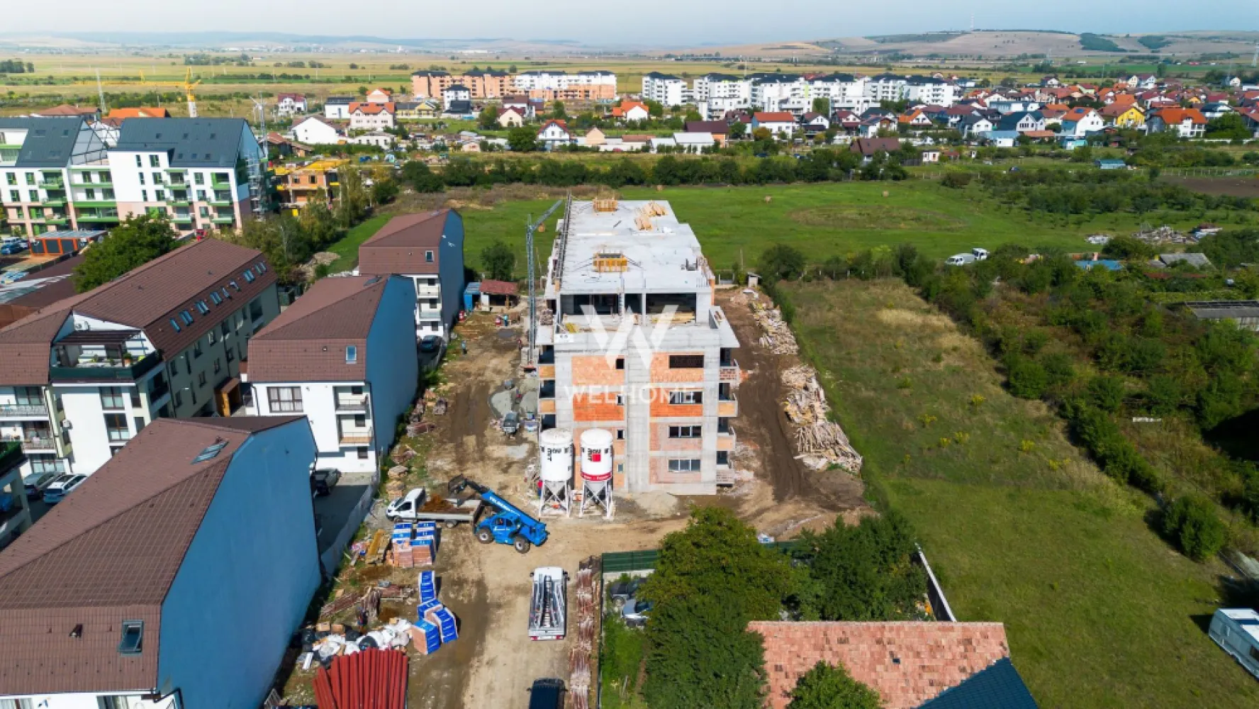 Penthouse pe malul lacului, cu terasă panoramică 90 mp