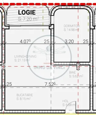 Apartament de vanzare 2 camere 57mp 2550 EUR-MP