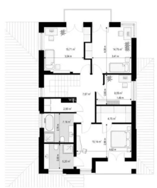 Casa Sibiu, Selimbar - 5 camere, 3 bai, garaj -