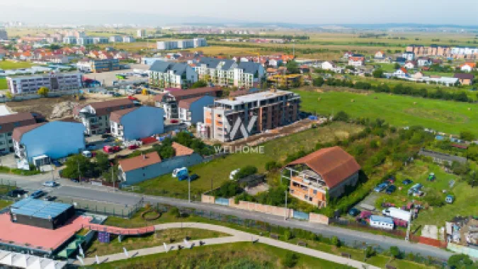 Penthouse pe malul lacului, cu terasă panoramică 90 mp