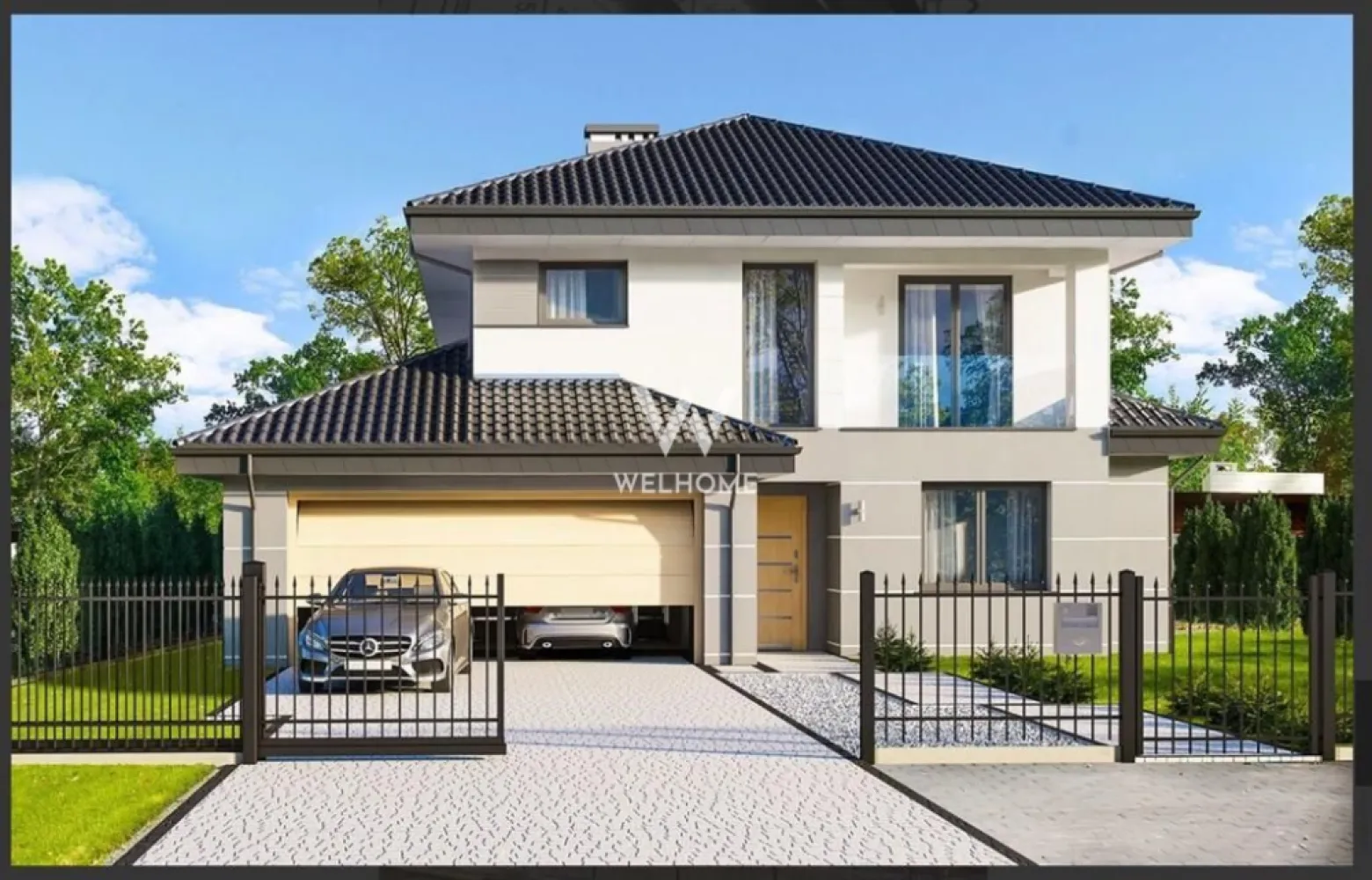 Casa individuala CU GARAJ SIBIU - Casa individuala 500mp Teren ZONA EL GRINGO-SIBIU

-Situata in Selimbar intr-o zona unde predomina constructiile noi, mai exact casele cu un regim scazut de inaltime.
-Suprafata utila: 211 mp.
-Suprafata teren : 500mp din care curte libera de 365 mp.
-Casa are regimul de inaltime P+E si dispune de garaj pentru doua autovehicule cu acces direct in casa.
-Compartimentata astfel:
Parter:
-hol 
- living
-oc de luat masa 
-bucatarie inchisa 
-baie de serviciu 
 -baie 
- birou/ dormitor
-spatiu tehnic 
-spalatorie 
 Acces in terasa din zona de zi 

ETAJ:
-Hol
-Doua dormitoare cu acces in balcon
-Spatiu de depozutare/ dressing pe hol
-Baie spatioasa 
-Dormitor matrimonial cu o baie imensa si dressing.

-Predarea imobilelor: EXTERIORUL se va preda la stadiul CHEIE, cu izolatie din vata bazaltica, curtea va fi predata ingradita si nivelata, cu porti de acces spre intrarea in casa si garaj iar accesul spre acestea pavat, 
INTERIORUL se va preda LA ALB, cu instalatiile electrice si sanitare pe pozitie, incalzire in pardoseala, sape turnate, centrala termica, acoperis cu tigla, geamuri si usi termopan exterioare cu trei foi de sticla, usa intrare antiefractie.

Termenul de predare 2025
-Mod de plata agreat: cash /credit.

PRET: 505.000 EURO + TVA