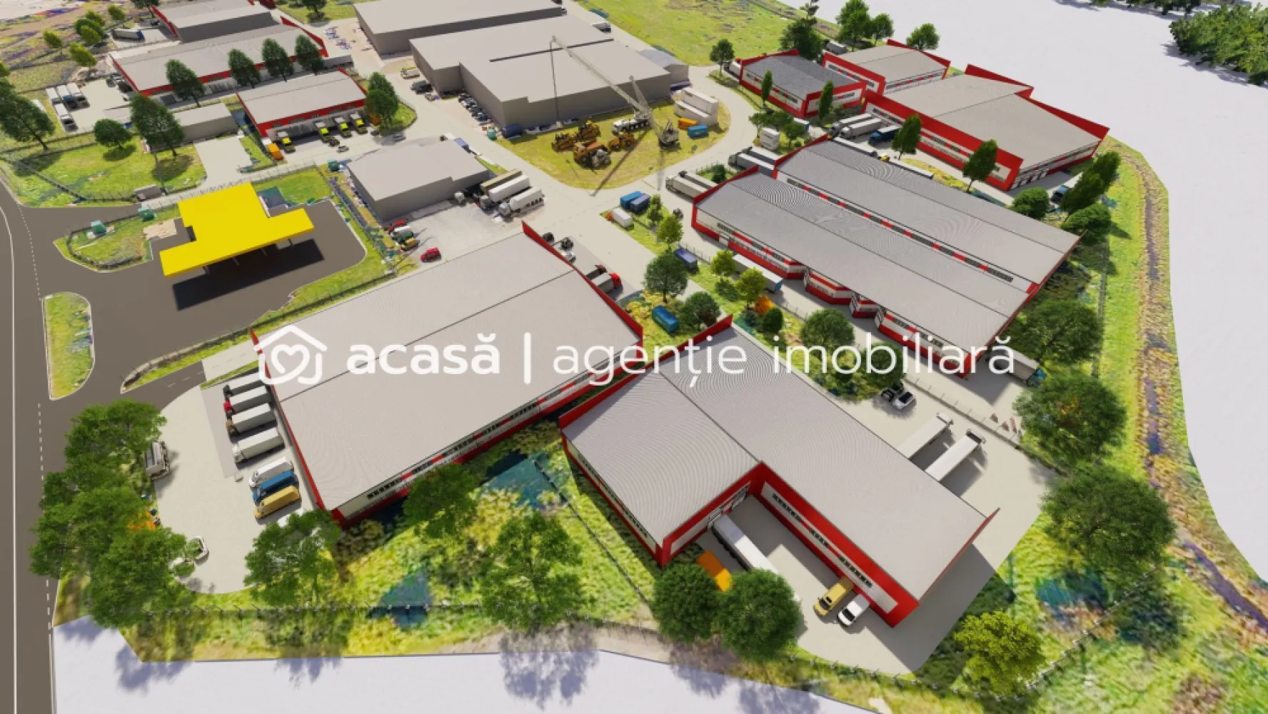 Teren industrial 9000 mp în Parcul Industrial UTA2 Arad - De vânzare teren industrial 9.000 mp cu PUZ și PUD aprobat în Parcul Industrial UTA2 Arad. 
La solicitarea clientului, putem să oferim și alte suprafețe de teren în incinta acestui parc industrial.

Terenul are acces autorizat direct din Drumul European E68 (Str. Ovidiu), la numai 5 km de intrarea pe Autostrada A1, ieșirea spre Nădlac.

Suprafață teren: 9.000 mp.
Utiliăți incluse în preț: apă, gaz, curent electric și canalizare.

Indicatori urbanistici:
Destinația terenului: construcții industriale, depozitare şi servicii.
Înălțimea maximă permisă a clădirilor: 18 m.
Procentul total de ocupare a terenului cu construcții (POT): 60%.
Procentul minim total de spații verzi: 20%.
Coeficientul de utilizare a terenului (CUT): 1.5.

Persoanle juridice si fizece care achiziționează teren în Parcul Industrial UTA2 au dreptul de a beneficia de scutiri la plata impozitului pentru teren și clădiri, în baza Ordinului nr. 2980/2013.

Contact și detalii la: 
0721356746 - Florin Moș