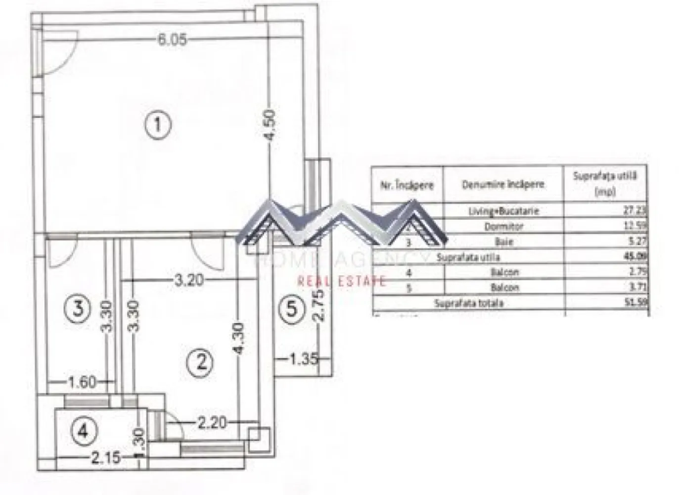 Apartament 2 camere | bloc nou | Otopeni central - Vă propunem, spre vânzare, mai multe apartamente cu 2 camere, cu suprafețe cuprinse între 44.71 mp și 54.05 mp utili, cu balcon parte dintr-un ansamblu rezidențial nou, central, din Otopeni, cu acces facil către magazine, restaurante, bănci, Primărie (maxim 7 minute de mers pe jos), piață, farmacii, DN1, Aeroport etc.

Structura blocurilor este din beton armat, pereții interiori, exteriori și de compartimentare sunt construiți din cărămidă.

Fiecare apartament va fi dotat cu centrală termică proprie, ușă metalică, tâmplărie PVC, geamuri termopan Salamander, contorizat individual și racordat la toate utilitățile (apă, curent, gaz, canalizare).

Viitorul proprietar își poate alege finisajele dintr-o gamă variată de modele și de culori. Finisajele interioare sunt incluse în costul apartamentului și constau în: faianță, gresie, parchet, uși si baie complet utilată modern.

Loc de parcare: 3000 euro + TVA

Programează-te acum pentru o vizionare!

Oferim, gratuit, consultanță financiară și consiliere juridică pe parcursul procedurilor obținerii unui credit, alături de partenerul nostru, SVN România.

Dacă aveți o proprietate de vânzare/închiriere sau sunteți interesați de o proprietate aflată în portofoliul agenției noastre, vă rugăm să ne contactați la numărul de telefon din anunț sau pe adresa de email contact@homeagency.ro.