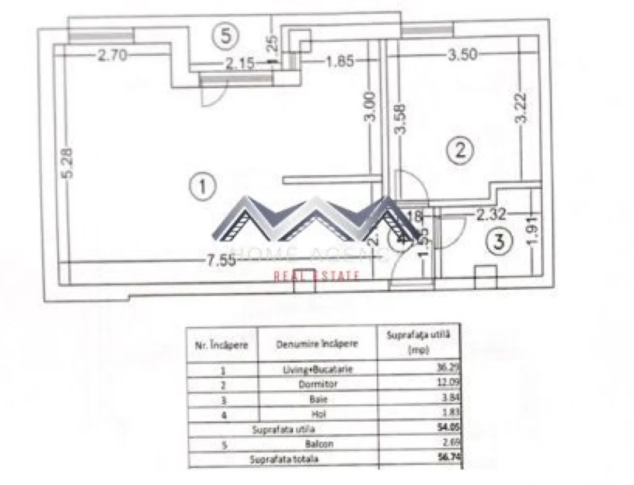 Apartament 2 camere | bloc nou | Otopeni central