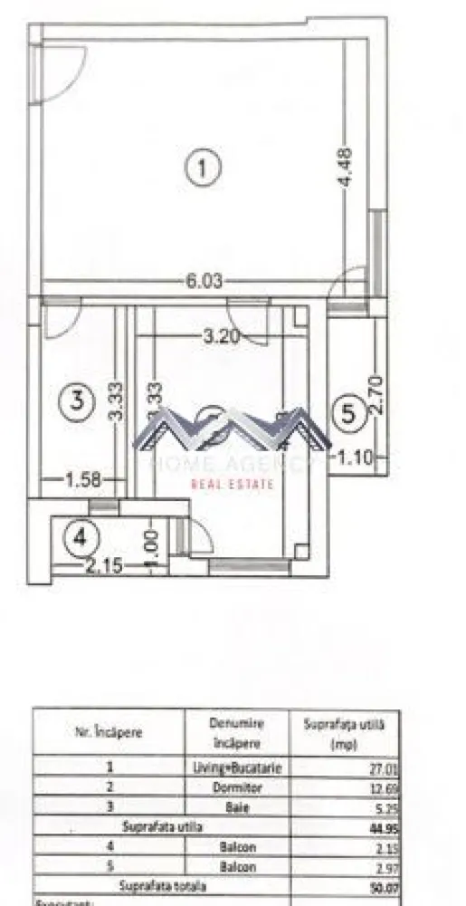Apartament 2 camere | bloc nou | Otopeni central