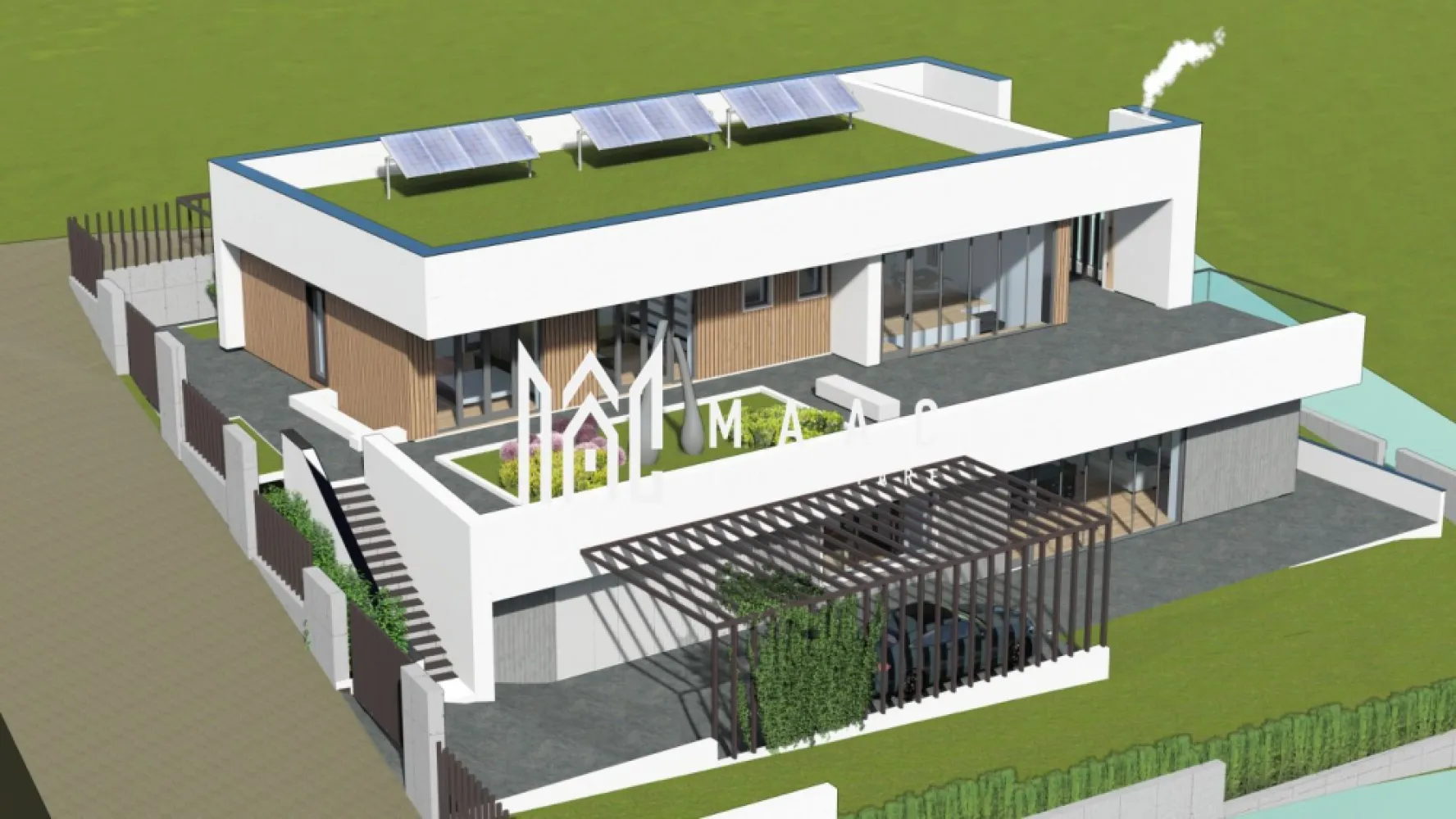 Teren Intravilan I 874 mpu I Proiect casa I Sura Mare - MAAC imobiliare va ofera spre vanzare un teren situat in intravilanul Comunei Sura Mare, cu o suprafata de 874mpu, avand o priveliste impresionanta asupra Sibiului. Terenul vine cu un proiect de casa inceput, dar nefinalizat, oferind posibilitatea noilor proprietari sa-l adapteze dupa propriile preferinte. Caracteristici: Zona linistita. Acces facil la drumuri principale. Foarte aproape de orasul Sibiu, sunt necesare doar 6 minute pentru a ajunge in oras. Iesire la 2 strazi (una este privata). Utilitatile disponibile: Apa, si canalizare pe teren. Curentul nu este bransat,dar este foarte aproape. Iluminat public. Pentru mai multe detalii si vizionari,specificatii telefonic ca ati vazut anuntul cu ID:CP2455426 }}