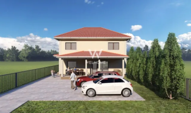 Casa 4 camere, teren 320 mp - NOU - Sibiu, Selimbar