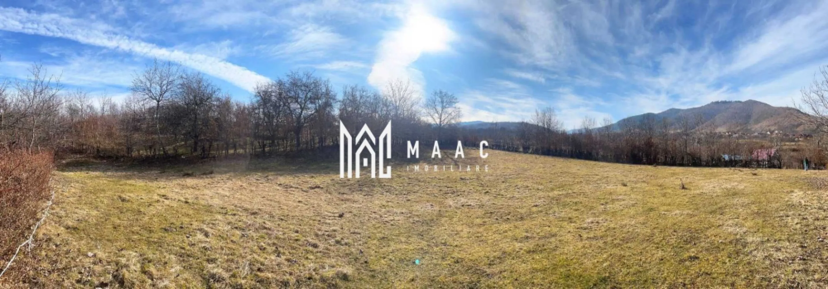 Teren intravilan I 2300mp I Zona Rasinari - MAAC Imobiliare va prezinta un teren intravilan, inconjurat de livezi cu pomi fructiferi, ideal pentru investie sau casa de vacanta, in zona Rasinari. Zona linistita, priveliste panoramica spre munti, deschidere de 68m. PUZ aprobat, Regim Constructie P+1+M, Intabulat Se afla la 20 min cu masina de centrul Sibiului si la 25 min distanta de Statiunea Paltinis. Terenul are utilitatile in apropiere, stalpul de curent este la marginea parcelei, iar gazul, apa, si canalizarea sunt la aproximativ 100 de metri. Pretabil Investitie: Casa, Cabana, Casute de tip A frame, etc Pentru mai multe detalii sau vizionari mentionati ID :CP2432293 }}