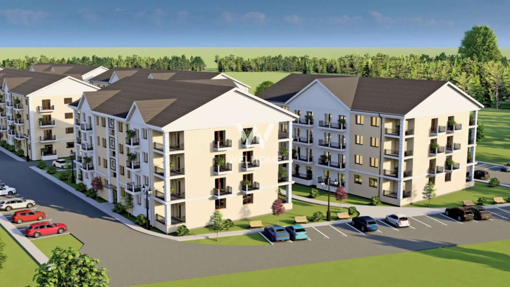 Apartament o camera cu bucatarie separata - Selimbar/Sibiu