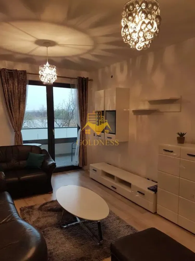2 Camere decomadate, Park Lake,Iulius Mall,FSEGA,Bloc nou,Intre lacuri - GOLDNESS Imobiliare vă propune spre închiriere un apartament cu 2 camere complet mobilat și utilat, la etajul 1 într-un imobil de 10 etaje, în Cartierul Intre lacuri.
Se poate inchiria loc de parcare cu 50 euro.
Se află în apropierea stațiilor de transport în comun, magazine, restaurante, spații verzi, farmacii, etc. 

Apartamentul este compartimentat astfel:
 - dormitor cu pat matrimonial, dressing, noptiere
 - living cu bucatarie open space complet utilată și mobilată, canapea extensibilă, loc de servit masa 
 - baie cu dus walk-in, calorifer port prosop și dulap pentru depozitare.
 - balcon 7 mp.

Imobilul este dotat cu toate cele necesare- centrală proprie, frigider, aragaz, hotă, mașină de spălat haine, etc. 

Dacă sunteți interesați de acest apartament și doriți să îl vizionați, dar și pentru alte oferte nu ezitați să ne contactați telefonic sau prin e-mail. Vă stăm la dispoziție!
Pentru intermediere se percepe un comision de 50% din prețul chiriei!
