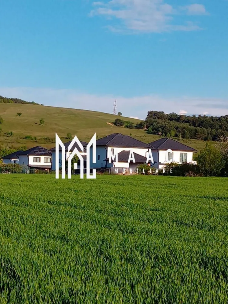 Teren intravilan 600 mp | Poplaca | 7 km de Sibiu | Îngrădit | Acte complete