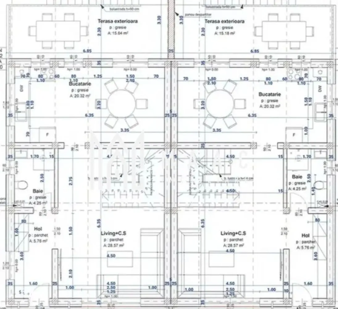 Casa Tip Duplex I 4 Camere I Curte I Cisnadie - MAAC Imobiliare va prezinta o casa cu 4 camere cu regim de inaltime Subsol+Parter+1E+Pod, decomandata, intr-o zona linistita si in imediata apropiere a Orasului Sibiu. Compartimentare : Parter: hol de acces, living cu scara interioara, baie cu aerisire naturala, bucatarie separata si spatioasa cu iesire pe terasa Etaj : hol de acces, 1 dormitor matrimonial cu dressing/baie si balcon propriu, inca 2 dormitoare spatioase si o baie cu geam de aerisire Subsol: pivnita cu spatiu tehnic si o terasa Pod pentru depozitare. Locuinta beneficiaza de o curte libera de 230mp, priveliste panoramica spre munti, teren imprejmuit si curte partial pavata + spatiu verde Casa se va preda la stadiul de alb in interior si la cheie in exterior cu aproximatie in iulie 2025. Se poate achizitiona atat cash cat si prin credit. Caile de acces pana la proprietate sunt 90% amenajate si iluminate stradal. Pentru mai multe detalii sau vizionari mentionati ID : CP2388565 }}