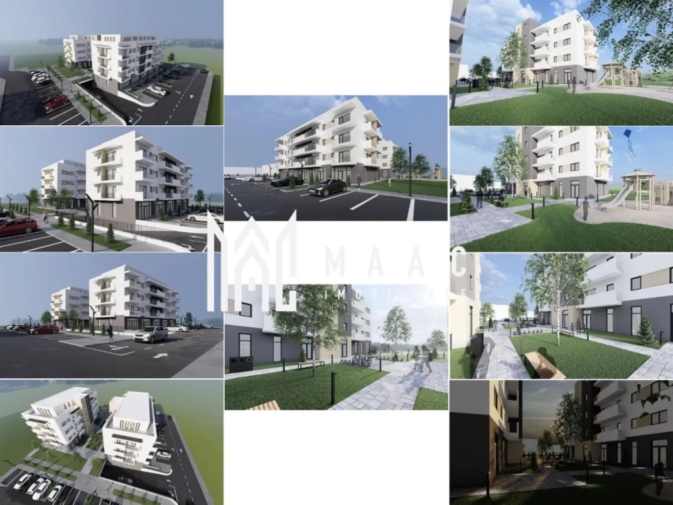 Apartament rezidențial I 2 camere I Parcare I Selgros - MAAC Imobiliare vă propune pentru achiziționare un apartament cu 2 camere situat într-un bloc de locuit în stadiul de dezvoltare, în cartierul Veterani, în proximitatea magazinului Selgros, ieșirea de Nord a orașului Sibiu. Apartamentul cu suprafața utilă de 53 mp, este format din: Living cu bucătărie open- space în suprafața de 27 mp cu acces la balcon de 7 mpu și debara de 3mpu, Dormitor de 15 mp cu acces la al 2- lea balcon de 7 mpu, Baie cu cadă și geam de aerisire cu suprafața de 5mpu, Hol + debara în suprafața de 3.5 mpu. Complexul rezidențial este în construcție, se predă la sfârșitul anului 2025 la stadiul de: -ALB: instalația de curent, instalația sanitară, loc destinat pentru aparat de aer condiționat, pereți finisați cu glet, ușa principală metalică marca Porta Doors, centrală termică în condensare și instalația de încălzire în pardoseală, geamuri tripan cu tâmplărie PVC Salamander culoare gri antracit, cele 2 balcoane cu balustradă de sticlă și finisaje cu granit. -CHEIE: plus 200 euro/ mp, include vopsea lavabilă, uși interioare, obiecte sanitare, gresie, faianță, parchet, aparataje electronice etc. Fiecare unitate beneficiază de un loc de parcare suprateran. Construcția cu regim de înalțime P+ 3 etaje + 4 retras va beneficia de lift, interfon cu video, panouri solare care vor alimenta iluminatul public. Construcția cu fundație de beton, zidărie cărămidă Porotherm, izolație polistiren și vată bazaltică, boxe la subsol( achiziționate separat), parcare subterană ( posibilitate de achiziționare locuri de parcare adiționale la prețul de 10000 euro/ buc.), Parterul va avea destinație comercială, în proximitatea construcțiilor vor fi amenajate alei, spații verzi și locuri de joacă. Modalitate de plată: -Avans 25% la antecontract, 25% la roșu, 50% la predare. -Achitarea integrală a apartamentului include 1 loc de parcare subteran la pret 50%. Aceast apartament combină spațiul generos cu o compartimentare eficientă și finisaje de calitate superioară, fiind locația perfectă pentru a vă crea amintiri de neuitat. Contactați-ne pentru a programa o vizionare și pentru a discuta detaliile acestei oferte imobiliare excepționale. Pentru mai multe informații specificați că ați văzut anunțul cu ID: CP2371760 }}