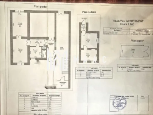Apartament 2 camere garaj pivnita 31mp zona Andrei Saguna