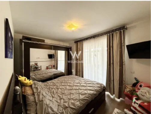 Apartament mobilat si utilat, 2 camere, balcon si parcare - Etaj 2/3