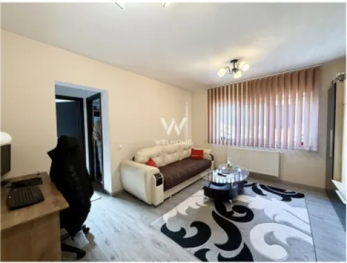 Apartament mobilat si utilat, 2 camere, balcon si parcare - Etaj 2/3