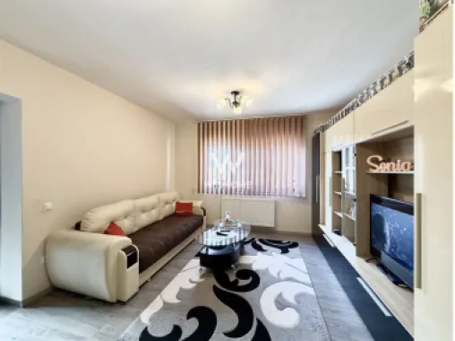 Apartament mobilat si utilat, 2 camere, balcon si parcare - Etaj 2/3