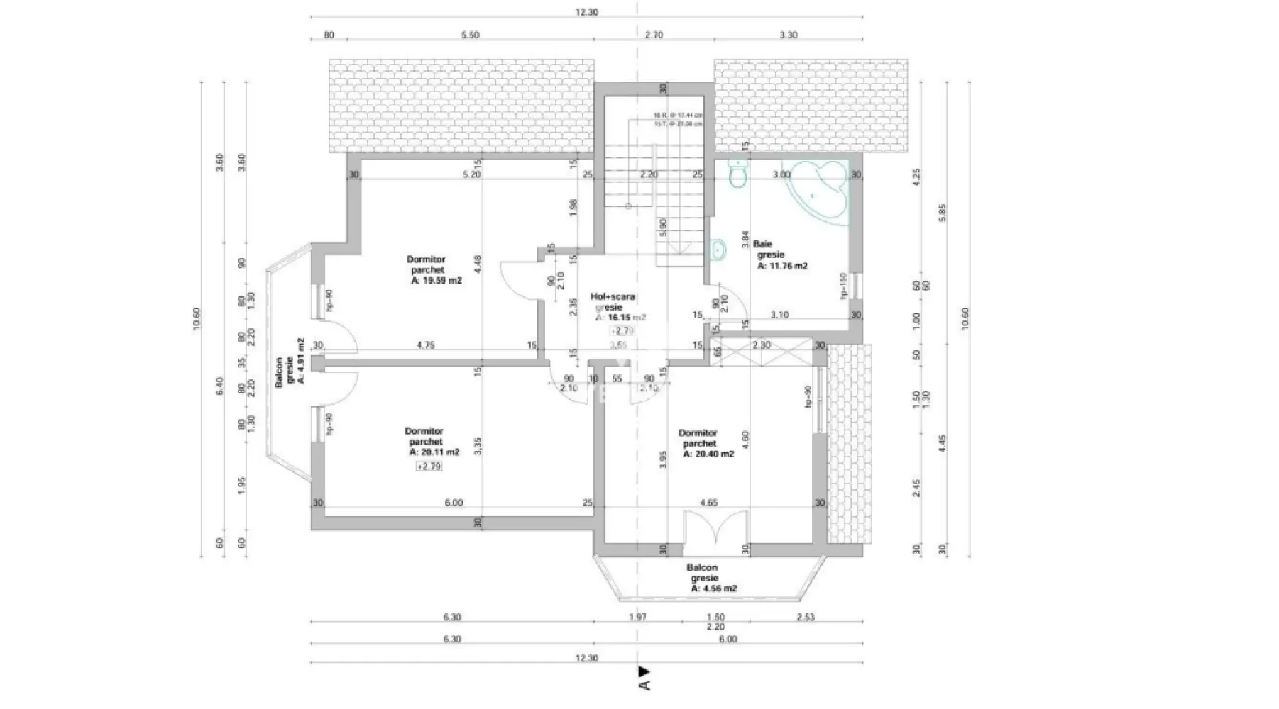 Casa individuala in Cristian - Sibiu - Casă individuală modernă P+1, aflată în stadiu de proiect, amplasată pe un teren de 450 mp, cu o suprafață utilă generoasă de 173 mp, proiectată pentru confortul unei familii care își dorește spațiu, funcționalitate și intimitate.

Compartimentarea este foarte bine gândită, locuința având:

-living spațios și luminos;
-bucătărie separată;
-3 dormitoare matrimoniale;
-2 băi;
-cameră tehnică/debara;
-holuri generoase și spații de depozitare;
-2 balcoane;
-garaj și terasă acoperită.

Parterul este compus dintr-un living de aproximativ 33 mp, bucătărie separată de aproape 20 mp, baie, cameră tehnică/debara și acces direct către exterior și garaj. Etajul oferă 3 dormitoare spațioase, dintre care două cu acces la balcon, o baie mare și hol generos.

Casa se vinde la stadiul de alb în interior și la cheie în exterior:

-încălzire în pardoseală;
-pereți tencuiți și gletuiți;
-instalații trase la poziție;
-tâmplărie modernă;
-fațadă finisată complet;
-curte amenajată cu pavaj;
-gard și poartă incluse.

Arhitectura modernă, compartimentarea practică și suprafețele generoase fac din această proprietate o alegere ideală pentru o familie care caută confort și intimitate într-o locuință nouă.

Preț: 248.000 Euro 

Se poate achizitiona cu credit ipotecar!