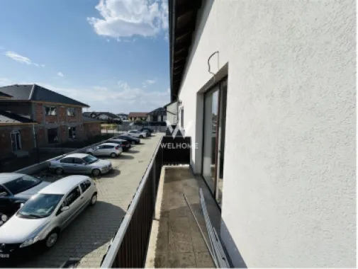 Apartament nou la vila, finisat la cheie, 4 camere, 2 bai, balcon -