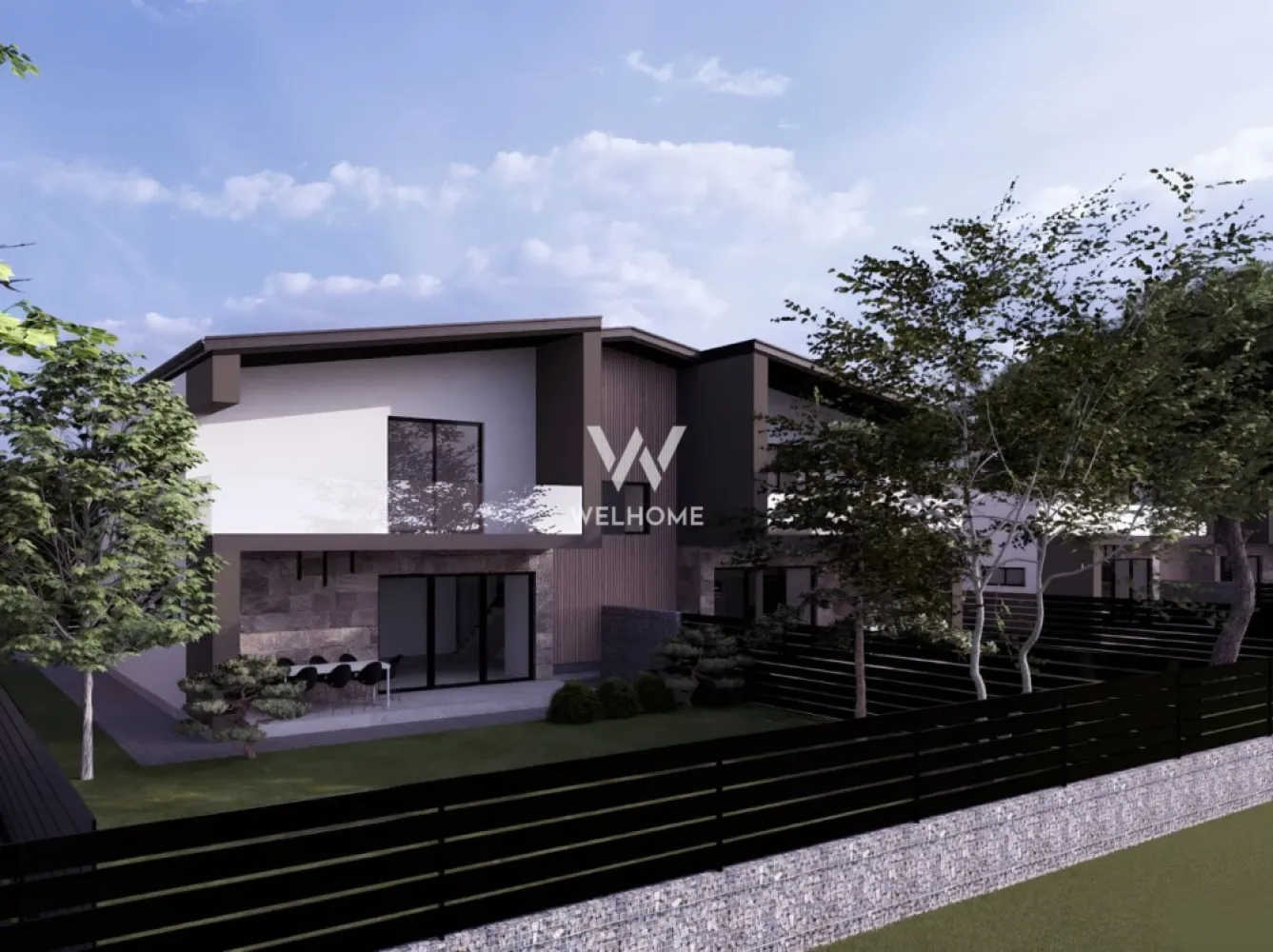 Casa de vanzare - Proiect nou in Sura Mica - Sibiu - Vă prezentăm un nou proiect rezidențial in Șura Mică – un ansamblu modern, gândit pentru cei care își doresc liniștea unei zone aerisite, dar și acces rapid către Sibiu. Dezvoltat pe o suprafață generoasă, proiectul integrează locuințe individuale și duplexuri, spații verzi ample și infrastructură completă, oferind un stil de viață echilibrat și confortabil.

Cu peste 25 de ani de experiență în domeniul construcțiilor și un portofoliu solid de peste 300 de locuințe livrate, dezvoltatorul pune accent pe calitate, durabilitate și funcționalitate. Fiecare locuință este realizată cu materiale atent alese și soluții moderne, pentru a oferi confort pe termen lung și un standard ridicat de locuire.

Ansamblul beneficiază de stradă privată, utilități complete (gaz, curent, apă, canalizare, fibră optică), iluminat stradal și zone verzi extinse, creând o comunitate sigură și bine organizată – locul ideal pentru familie.

Casele tip duplex sunt concepute pentru a îmbina eficient spațiul interior cu confortul unei curți proprii, fiind ideale pentru familii care își doresc un cămin modern, într-o zonă liniștită.

Suprafață teren: 356 mp
Suprafata curte: 254 mp 
Suprafață utilă: 134 mp

Compartimentare:

Parter: Living luminos cu acces către terasa, bucătărie, baie, spațiu tehnic si terasă acoperită

Etaj: 3 dormitoare, 2 băi, dressing si balcon

Casa se preda la alb în interior: centrala Bosch, încălzire în pardoseală, tâmplărie PVC Rehau (7 camere și 3 foi de sticlă ) si complet finisate la exterior: porți automate, video interfon, spațiu verde, pavaj, iluminat. Contra cost se pot preda la Cheie in interior. 

Locuințele sunt bine compartimentate, oferind intimitate și funcționalitate, cu spații optim gândite pentru viața de zi cu zi.

Pret - 199.000 euro + Tva 

Acest proiect din Șura Mică reprezintă o oportunitate excelentă pentru cei care caută o locuință nouă, bine construită, într-o comunitate organizată și în plină dezvoltare. Fie că alegi un duplex sau o casă individuală, beneficiezi de un spațiu gândit inteligent, într-un mediu sigur și liniștit.