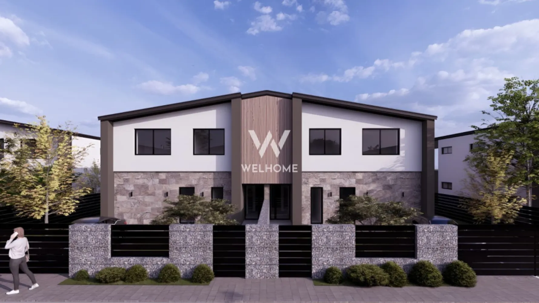 Casa de vanzare - Proiect nou in Sura Mica - Sibiu - Vă prezentăm un nou proiect rezidențial in Șura Mică – un ansamblu modern, gândit pentru cei care își doresc liniștea unei zone aerisite, dar și acces rapid către Sibiu. Dezvoltat pe o suprafață generoasă, proiectul integrează locuințe individuale și duplexuri, spații verzi ample și infrastructură completă, oferind un stil de viață echilibrat și confortabil.

Cu peste 25 de ani de experiență în domeniul construcțiilor și un portofoliu solid de peste 300 de locuințe livrate, dezvoltatorul pune accent pe calitate, durabilitate și funcționalitate. Fiecare locuință este realizată cu materiale atent alese și soluții moderne, pentru a oferi confort pe termen lung și un standard ridicat de locuire.

Ansamblul beneficiază de stradă privată, utilități complete (gaz, curent, apă, canalizare, fibră optică), iluminat stradal și zone verzi extinse, creând o comunitate sigură și bine organizată – locul ideal pentru familie.

Casele tip duplex sunt concepute pentru a îmbina eficient spațiul interior cu confortul unei curți proprii, fiind ideale pentru familii care își doresc un cămin modern, într-o zonă liniștită.

Suprafață teren: 356 mp
Suprafata curte: 254 mp 
Suprafață utilă: 134 mp

Compartimentare:

Parter: Living luminos cu acces către terasa, bucătărie, baie, spațiu tehnic si terasă acoperită

Etaj: 3 dormitoare, 2 băi, dressing si balcon

Casa se preda la alb în interior: centrala Bosch, încălzire în pardoseală, tâmplărie PVC Rehau (7 camere și 3 foi de sticlă ) si complet finisate la exterior: porți automate, video interfon, spațiu verde, pavaj, iluminat. Contra cost se pot preda la Cheie in interior. 

Locuințele sunt bine compartimentate, oferind intimitate și funcționalitate, cu spații optim gândite pentru viața de zi cu zi.

Pret - 199.000 euro + Tva 

Acest proiect din Șura Mică reprezintă o oportunitate excelentă pentru cei care caută o locuință nouă, bine construită, într-o comunitate organizată și în plină dezvoltare. Fie că alegi un duplex sau o casă individuală, beneficiezi de un spațiu gândit inteligent, într-un mediu sigur și liniștit.