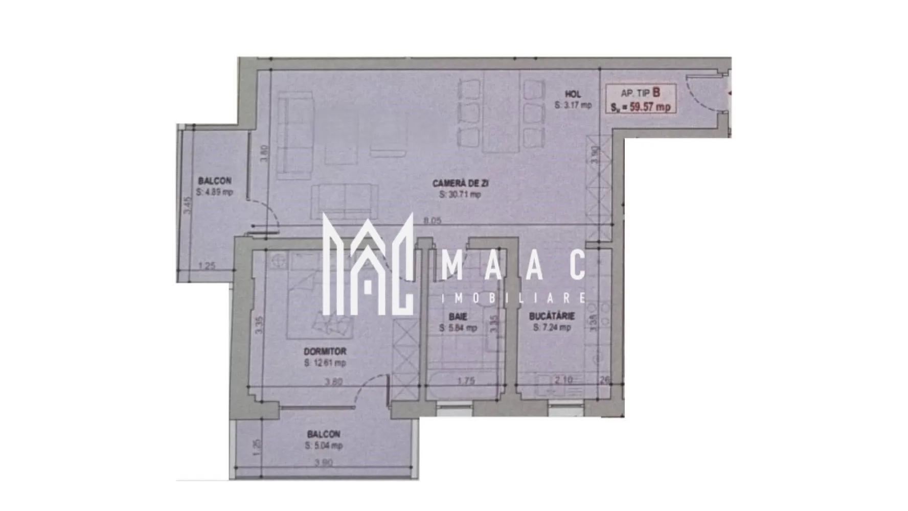 Apartament rezidential I 2 Camere I Parcare I Selgros - MAAC Imobiliare vă propune pentru achiziționare un apartament cu 2 camere situat la etajul 3 într-un bloc de locuit în stadiul de dezvoltare, în cartierul Veterani, în proximitatea magazinului Selgros, ieșirea de Nord a orașului Sibiu. Apartamentul cu suprafața utilă de 60 mp, este format din: Living cu bucătărie open- space în suprafața de 38 mp cu acces la balcon de 5 mpu, Dormitor de 13 mp cu acces la al 2- lea balcon de 5 mpu, Baie cu cadă și geam de aerisire cu suprafața de 5.84 mpu. Complexul rezidențial este în construcție, se predă la sfârșitul anului 2025 la stadiul de: -ALB: instalația de curent, instalația sanitară, loc destinat pentru aparat de aer condiționat, pereți finisați cu glet, ușa principală metalică marca Porta Doors, centrală termică în condensare și instalația de încălzire în pardoseală, geamuri tripan cu tâmplărie PVC Salamander culoare gri antracit, cele 2 balcoane cu balustradă de sticlă și finisaje cu granit. -CHEIE: plus 200 euro/ mp, include vopsea lavabilă, uși interioare, obiecte sanitare, gresie, faianță, parchet, aparataje electronice etc. Fiecare unitate beneficiază de un loc de parcare suprateran. Construcția cu regim de înalțime P+ 3 etaje + retras va beneficia de lift, interfon cu video, panouri solare care vor alimenta iluminatul public. Construcția cu fundație de beton, zidărie cărămidă Porotherm, izolație polistiren și vată bazaltică, boxe la subsol( achiziționate separat), parcare subterană ( posibilitate de achiziționare locuri de parcare adiționale la prețul de 10000 euro/ buc.), Parterul va avea destinație comercială, în proximitatea construcțiilor vor fi amenajate alei, spații verzi și locuri de joacă. Modalitate de plată: -Avans 25% la antecontract, 25% la roșu, 50% la predare. -Achitarea integrală a apartamentului include 1 loc de parcare subteran la pret 50%. Aceast apartament combină spațiul generos cu o compartimentare eficientă și finisaje de calitate superioară, fiind locația perfectă pentru a vă crea amintiri de neuitat. Contactați-ne pentru a programa o vizionare și pentru a discuta detaliile acestei oferte imobiliare excepționale. Pentru mai multe informații specificați că ați văzut anunțul cu ID: CP2362349 }}