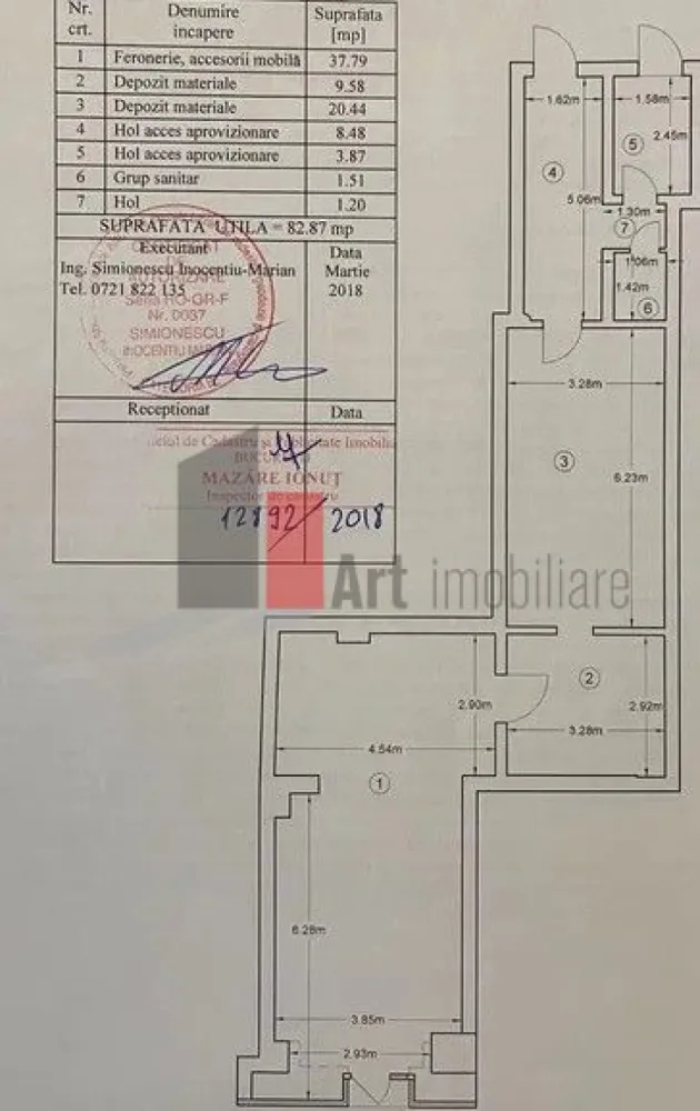 Spatiu comercial de inchiriat in zona Pantelimon - Spațiu comercial stradal de închiriat – Pantelimon, Sector 2

Agenția noastră oferă spre închiriere spațiu comercial situat la parterul unui bloc construit în anul 1978, amplasat într-o zonă activă din Pantelimon, Sector 2, cu trafic pietonal intens și vizibilitate foarte bună.

Spațiul are o suprafață utilă de aproximativ 84 mp și beneficiază de vitrină stradală, oferind un vad comercial bun și expunere directă către potențialii clienți. Proprietatea este gata pentru utilizare imediată, fiind potrivită pentru diverse tipuri de activități comerciale.

Un avantaj important îl reprezintă faptul că spațiul dispune de 2 căi de acces, ceea ce permite o organizare eficientă a activității sau a fluxului de aprovizionare.

Facilități și avantaje:

Vitrină stradală cu vizibilitate bună

2 căi de acces

Apă curentă, electricitate și canalizare

Locuri de parcare la liber în zonă

Pretabil pentru multiple activități comerciale

Spațiul beneficiază de acces facil la transportul în comun, iar în imediata apropiere se regăsesc supermarketuri, cafenele, restaurante, farmacii, clinici, bănci și diverse puncte de interes, ceea ce asigură un flux constant de potențiali clienți.

Datorită poziționării și caracteristicilor sale, spațiul este ideal pentru magazin, showroom, cabinet, salon sau activități de servicii.