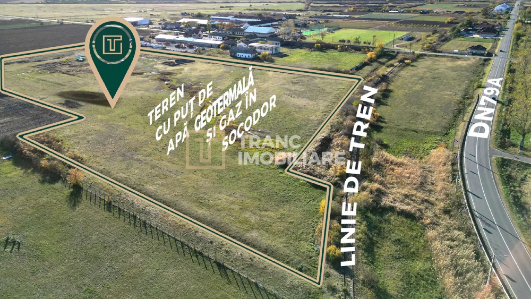 PUT GEOTERMAL NATURAL PE UN TEREN DE 36.476 MP IN SOCODOR, ARAD