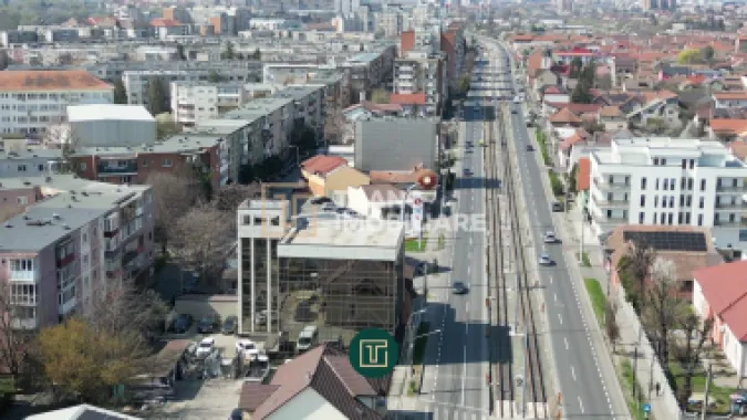 Clădire premium cu fațadă integral vitrată – oportunitate unică in Arad
