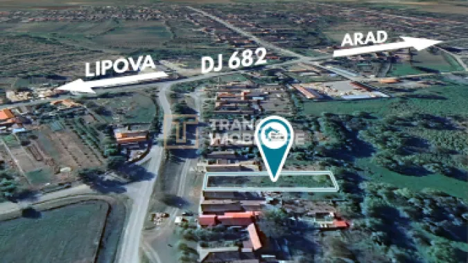 Teren intravilan intre case de 691 mp si fs de 14.5 ml in Zabrani