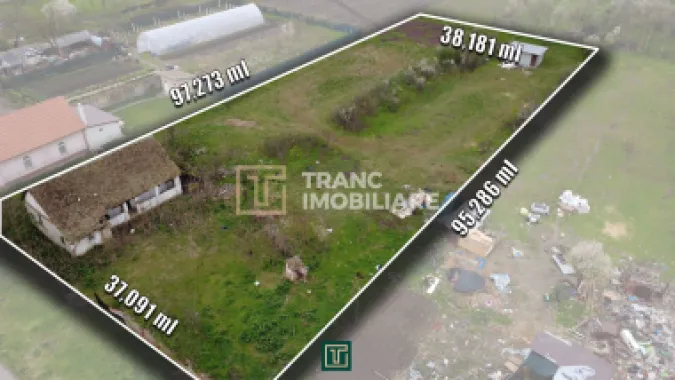 Teren intravilan 3.593 mp de vânzare în Parța